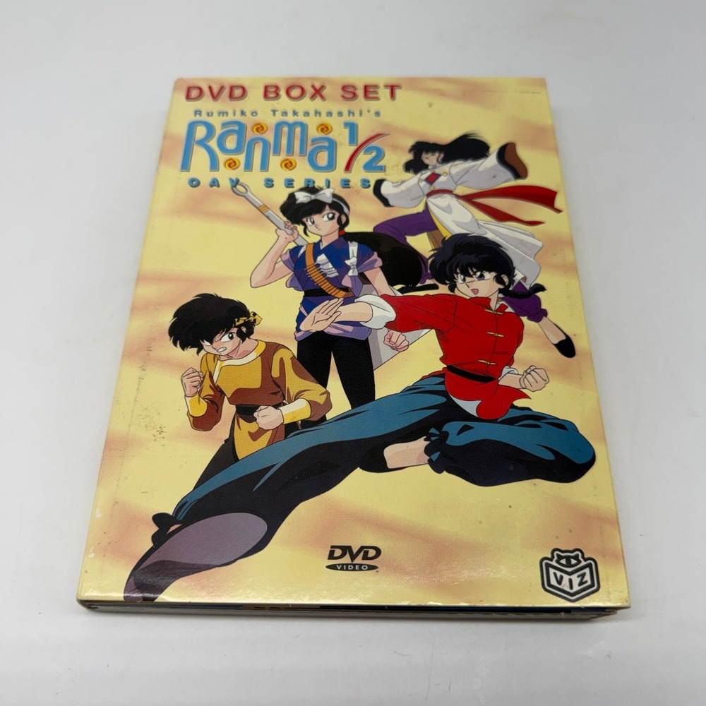 Ranma 1/2 OAV Series DVD Box Set Original 2000 Viz 3-Disc Complete